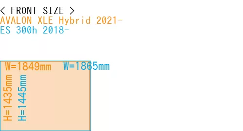 #AVALON XLE Hybrid 2021- + ES 300h 2018-